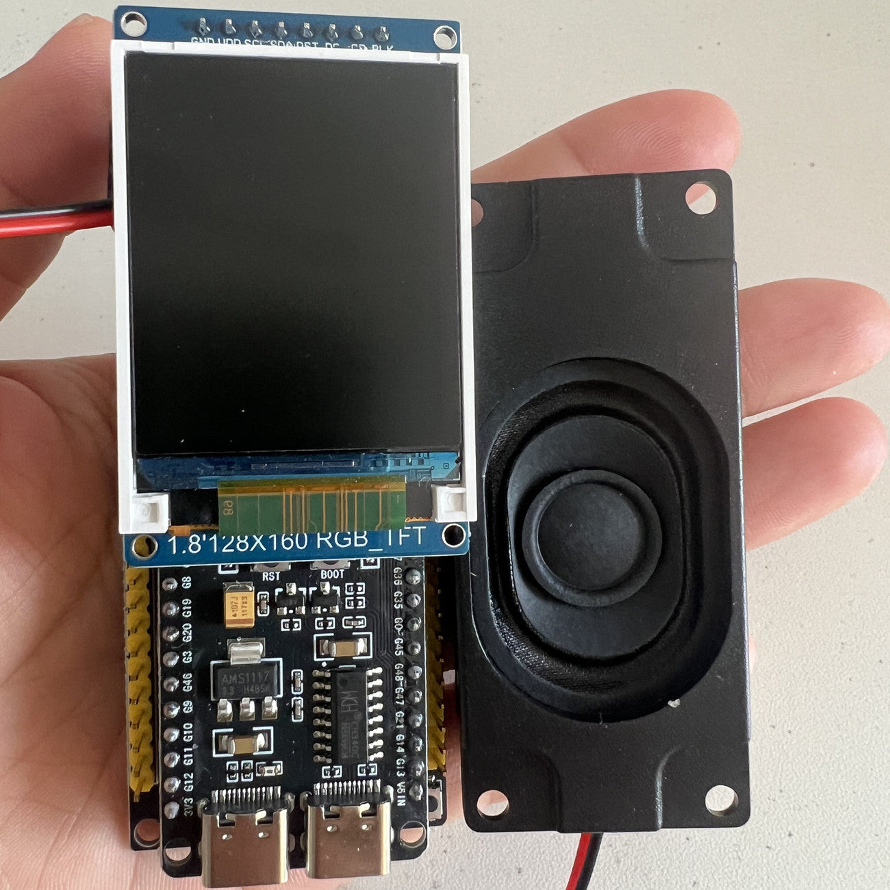 AI Smart Speaker Suite with 2.0 inch Color Screen (Latest Firmware)