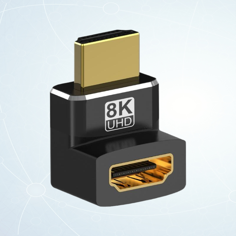 8K60 4K120 male HDMI to female HDMI 90° 100pcs