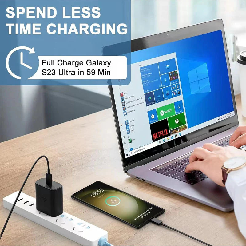 Type-C  to Type-C Cellphone Charging Cable