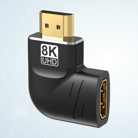 8K60 4K120 male HDMI to female HDMI Right 270° 100pcs