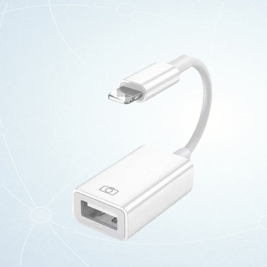 OTG Cable Lighting to USB2.0 Type-A 2pcs